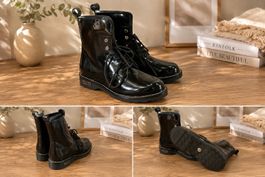 Lack - Leder- Schuhe NEUWERTIG