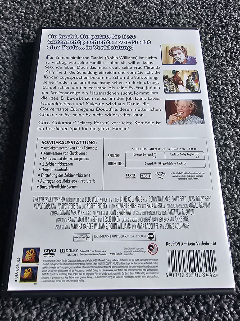 Alle DVDs: DVD Mrs. Doubtfire (23399) – Gebraucht aus Ruswil von jan_bxl5 1