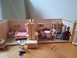 Bodo Henning Puppenhaus mit sehr viel Zubehör u. Einrichtung