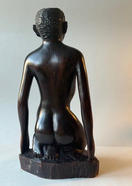 Sculture & Statue: Holzfigur Frau – Usato da Murten venduto da Bodoni59 2