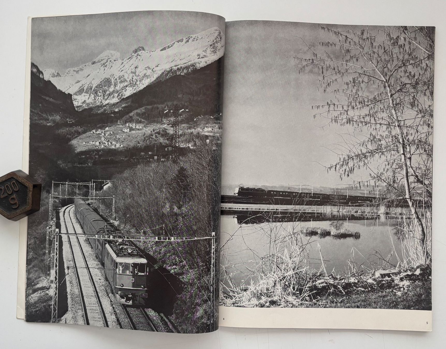 Libri: SBB im Bilde / Images CFF / FFS in immagine 1964 – Usato da Neuchâtel venduto da gefdeneuch 3