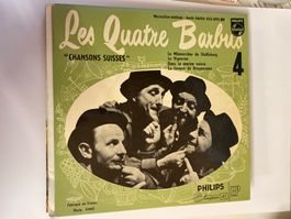 Les Quatre Barbus - Chansons Suisses - 45 tours Philips