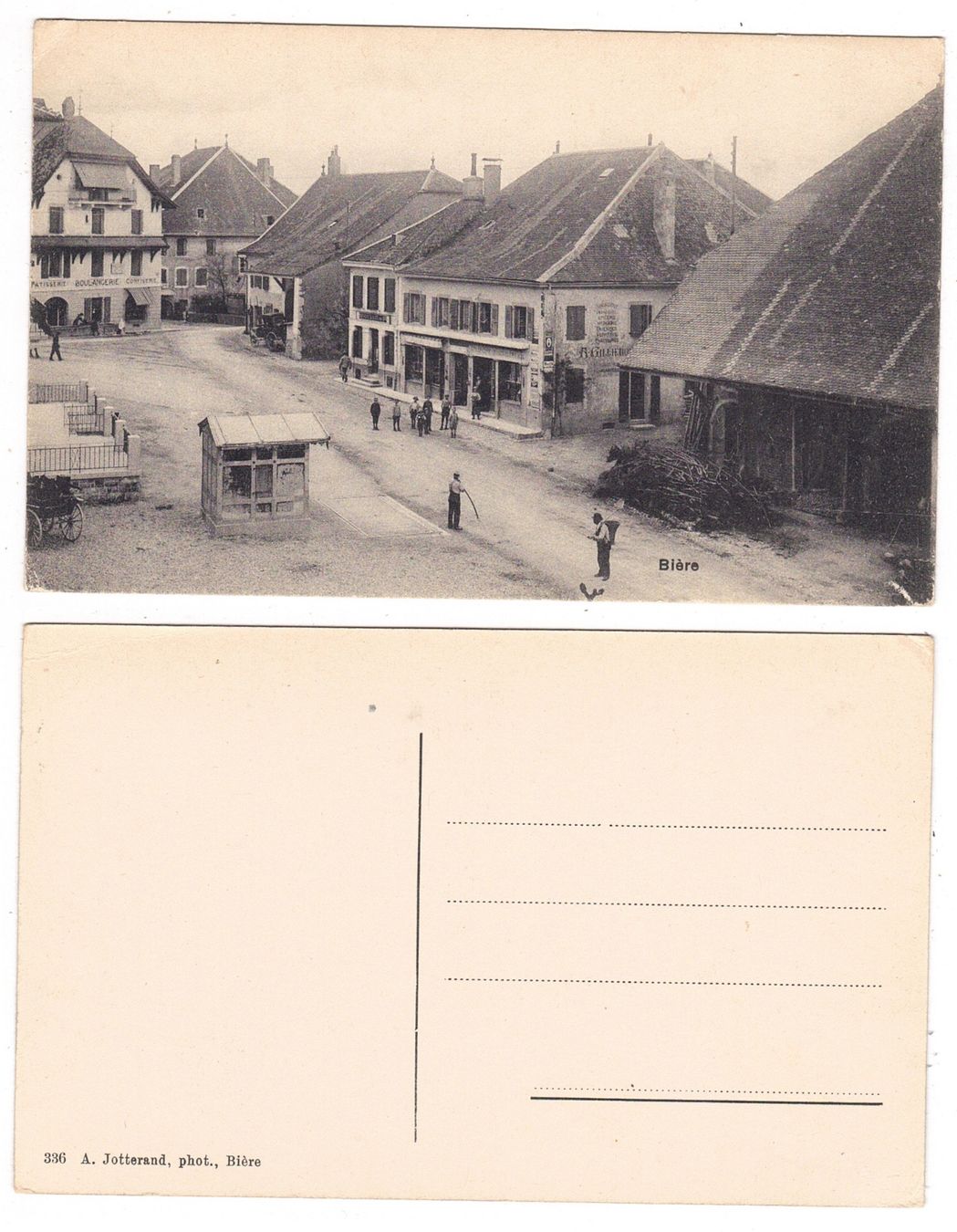 Cartoline postali: Bière – Usato da La Tour-de-Peilz venduto da amjust