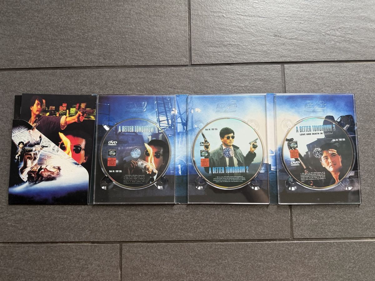 Alle DVDs: A Better Tomorrow Trilogie DVD – Gebraucht aus Zürich von cENS0R 3
