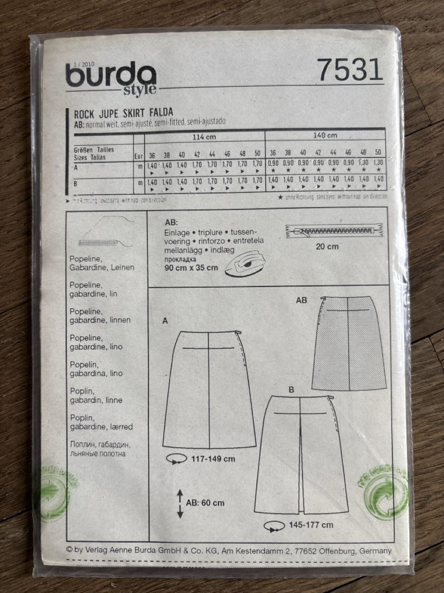 Cartamodelli: Schnittmuster von Burda – Nuovo e nell'imballaggio originale da Cumpadials venduto da luc7373 1