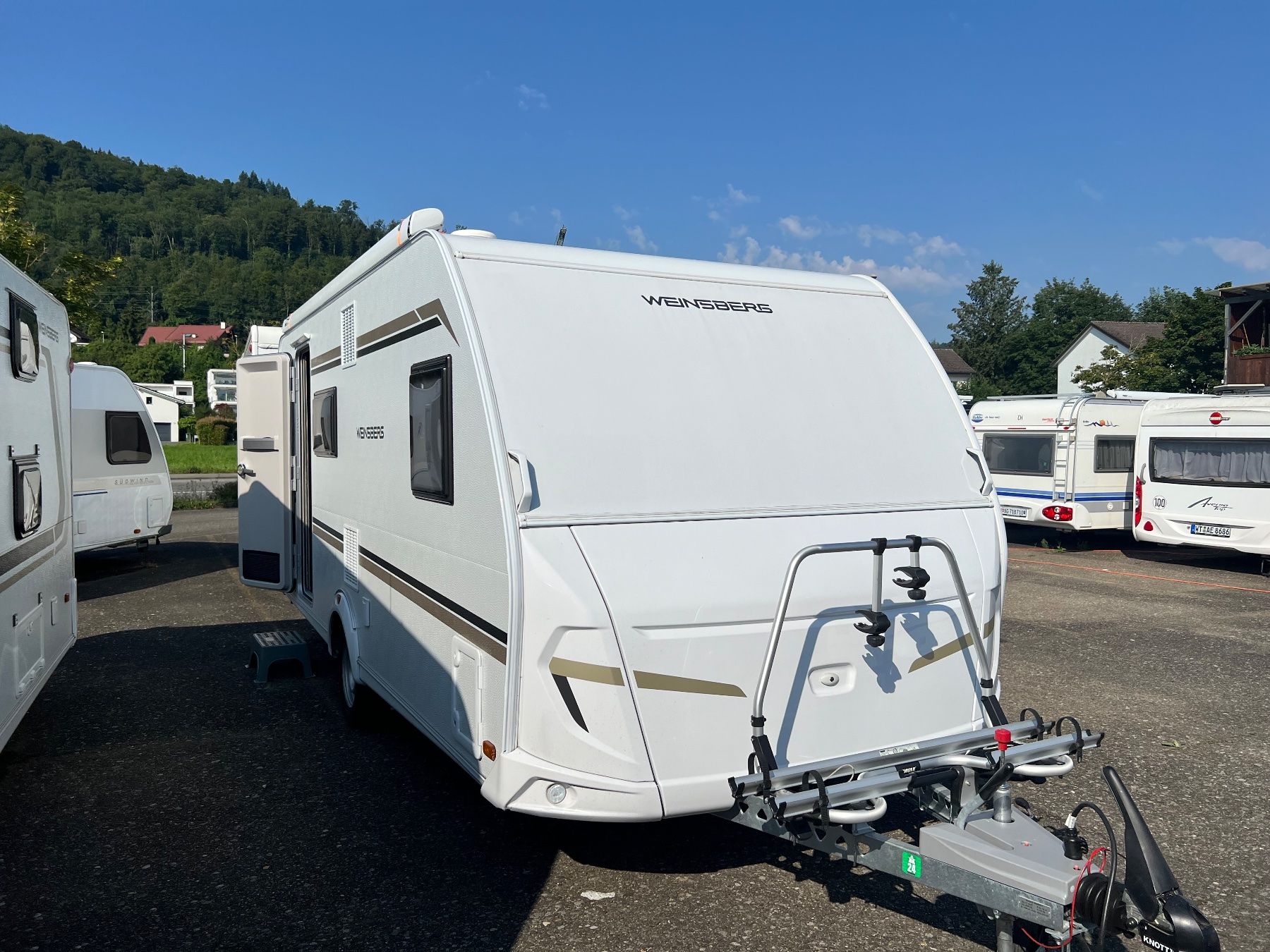 Weinsberg Veicoli da campeggio: Wohnwagen Weinsberg 500 FDK – Usato da Bad Zurzach venduto da Zurzicamper 1