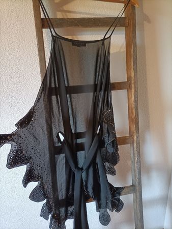 Twinset Sommer Tunika Schwarz Gr. M