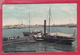 LE HAVRE - L'ARRIVEE  DU BATEAU DE TROUVILLE