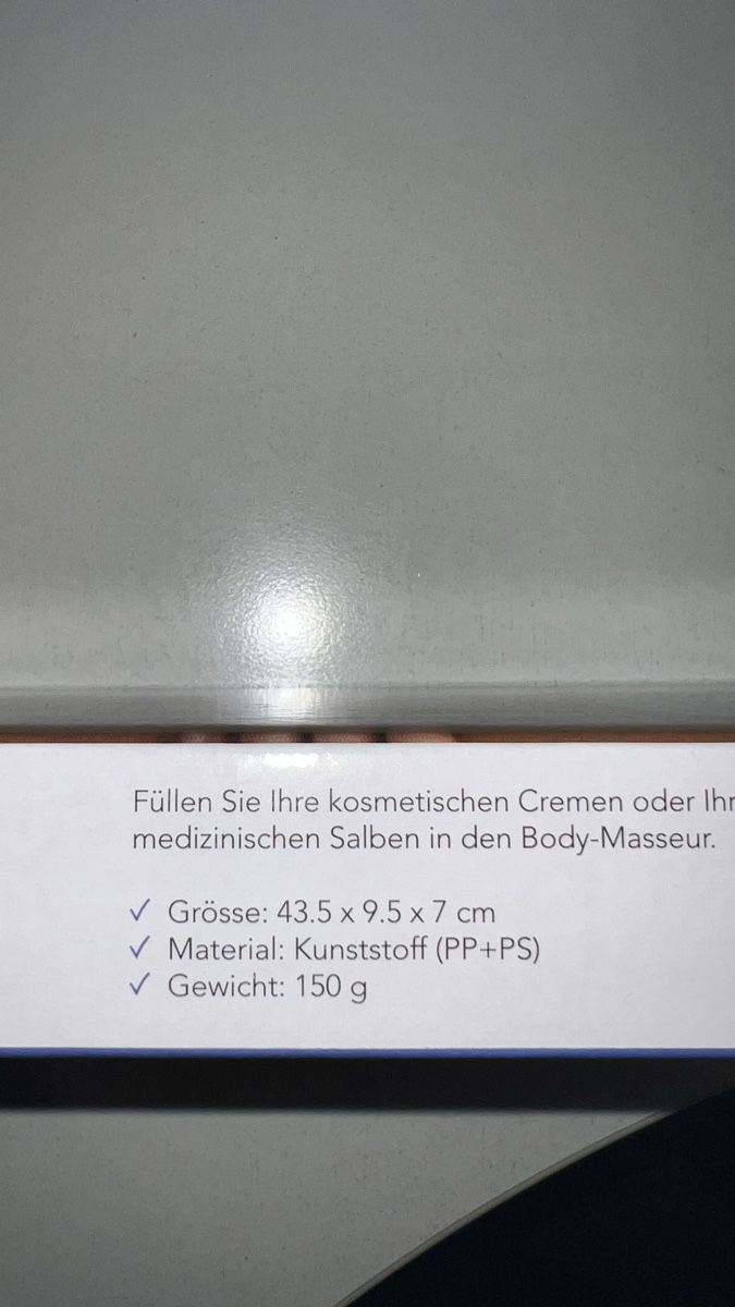 Massagegeräte: NEU BODY MASSEUR AB FR. 1.- – Neu und originalverpackt aus Zürich von sepp69 1