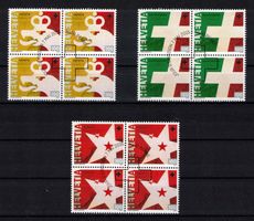 Schweiz 2015, Werbemarken Serie(n) im 4er-Block mit ET-ʘ