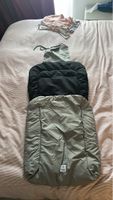 Baby Cab Fusssack für Kinderwagen grau schwarz neuwertig