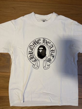 A Bathing Ape x Chrome Hearts Baby Milo Tee, Size M