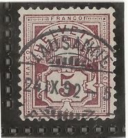 LAUSANNE 24.09.92 auf Zu#60A Mi#52X Vollstempel [3A2]