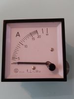 AC-Analog-Amper-Voltmeter Wechselskala EC4V 0-20Amper