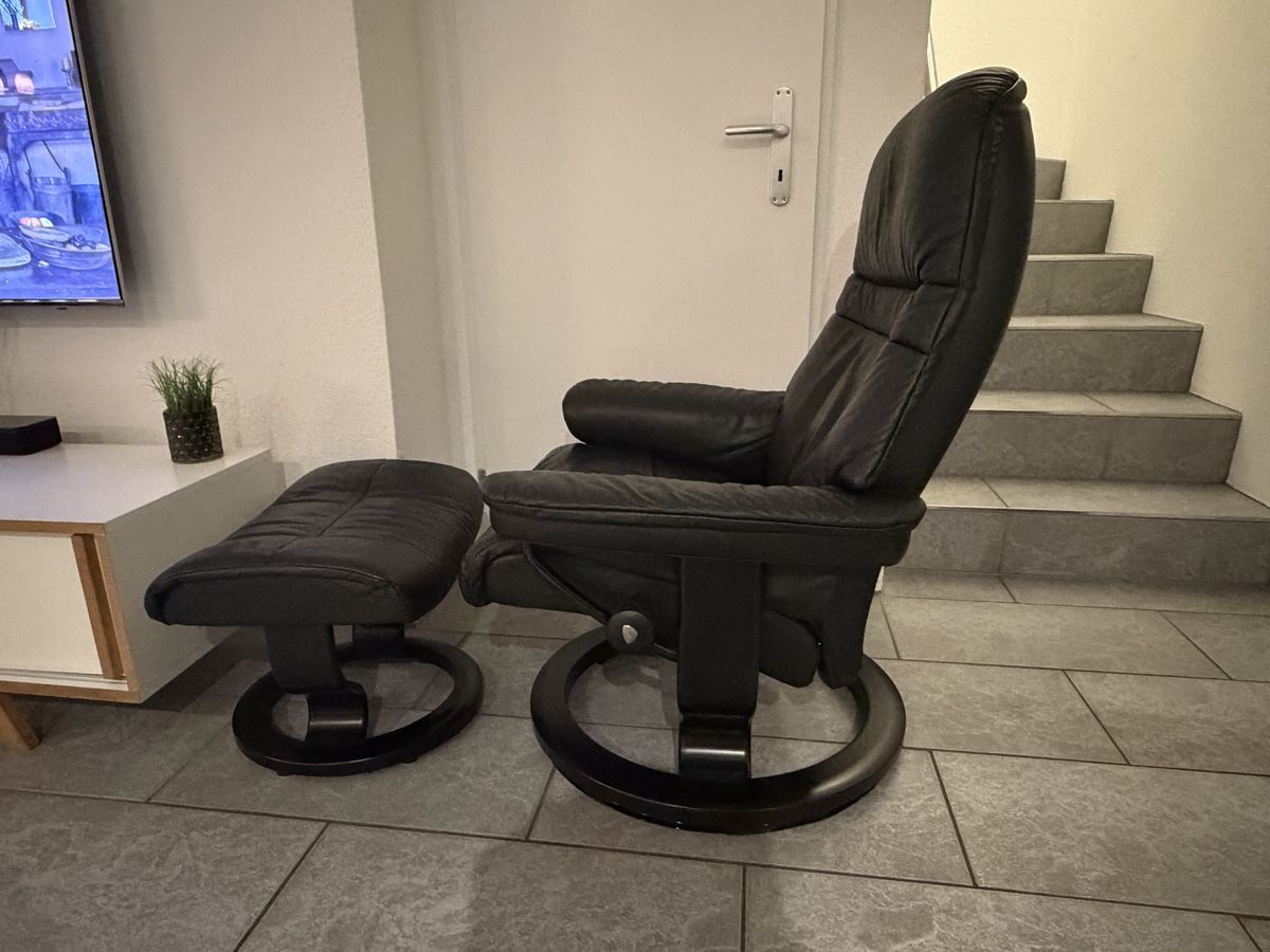 Stressless Poltrone: Stressless Sessel mit Hocker   – Usato da Freienstein venduto da Zippi007 2