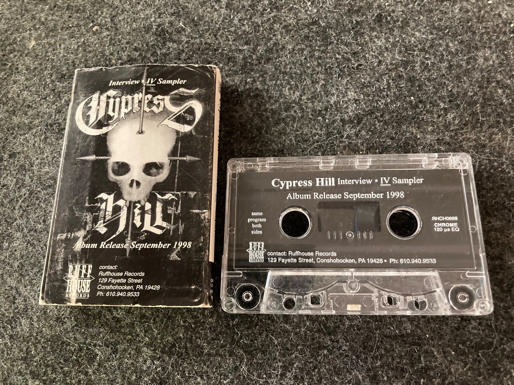 Musicassette: Cypress Hill - Interview - IV Sampler (MC) – Nuovo e nell'imballaggio originale da Fribourg venduto da Karushi 4