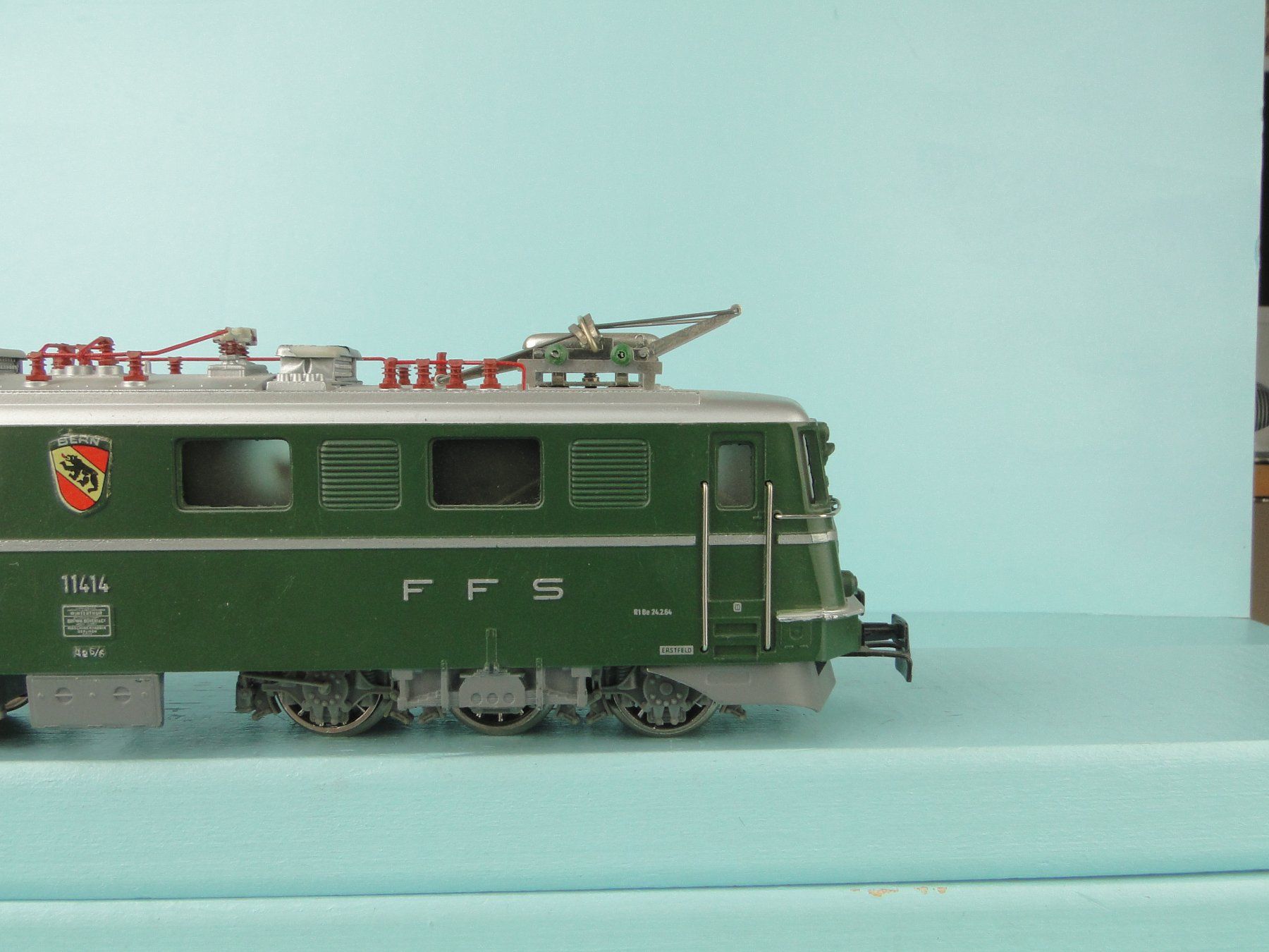 Märklin Modellini di ferrovie: Märklin 3050  SBB Ae 6/6, Gleichstrom – Usato da Bülach venduto da cann11 8