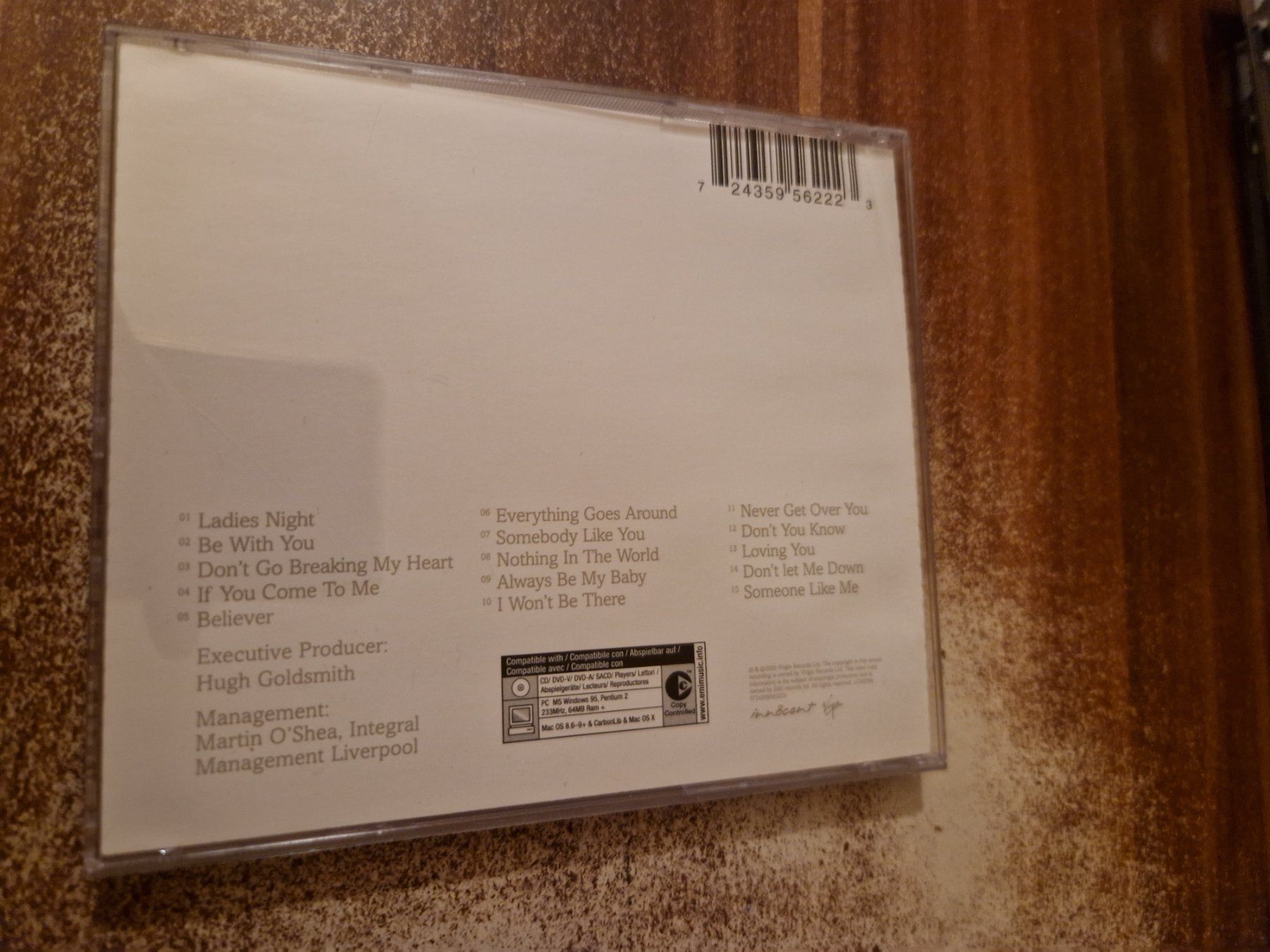 CDs: Atomic Kitten - Ladies Night – Gebraucht aus Wattenwil von Mage66 1