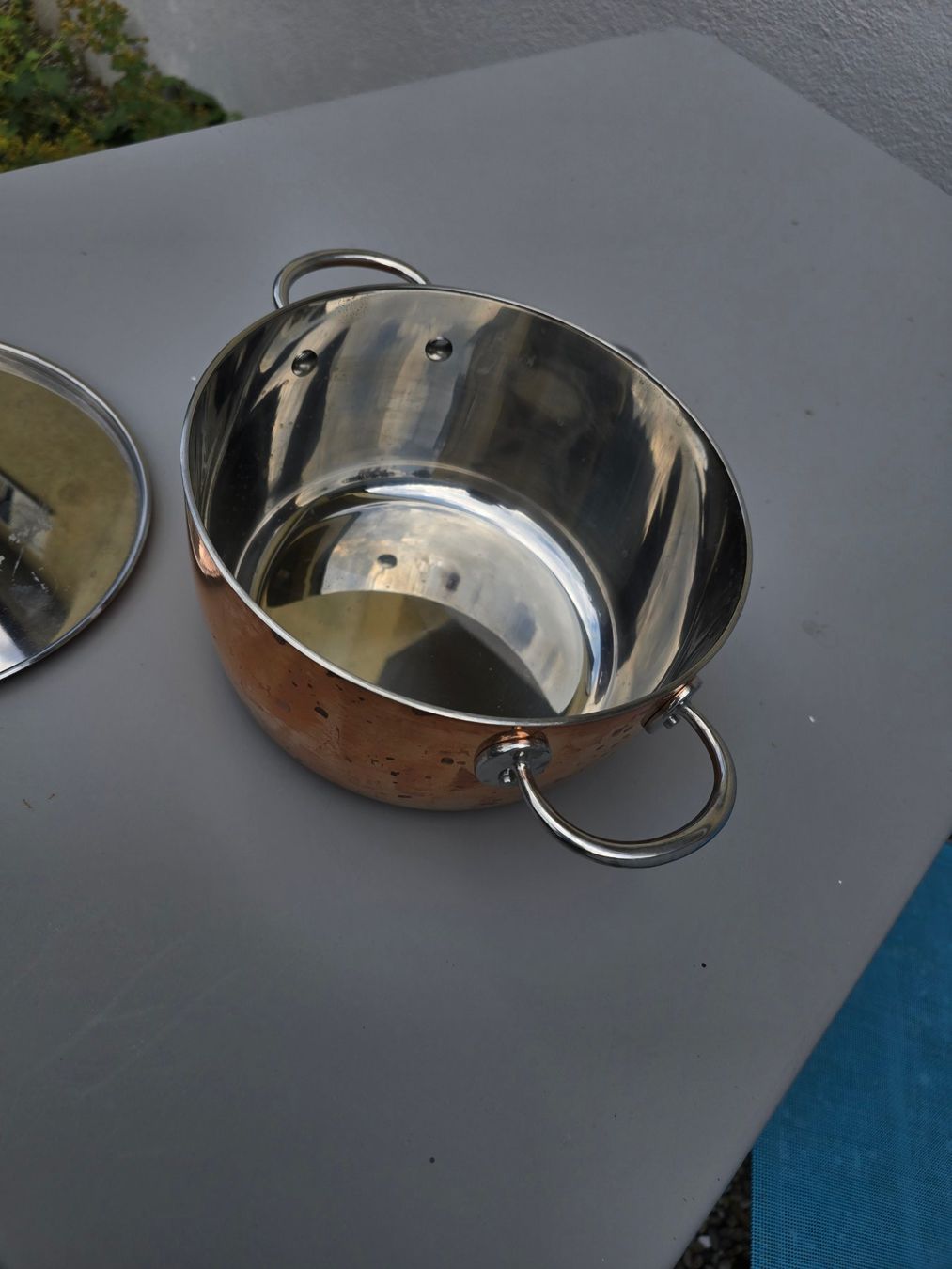 Ikea Pentole: Metall: IKEA Kupfertopf mit Deckel Durchmesser ca. 20 cm – Nuovo (secondo la descrizione) da Romanshorn venduto da Rachacha 1
