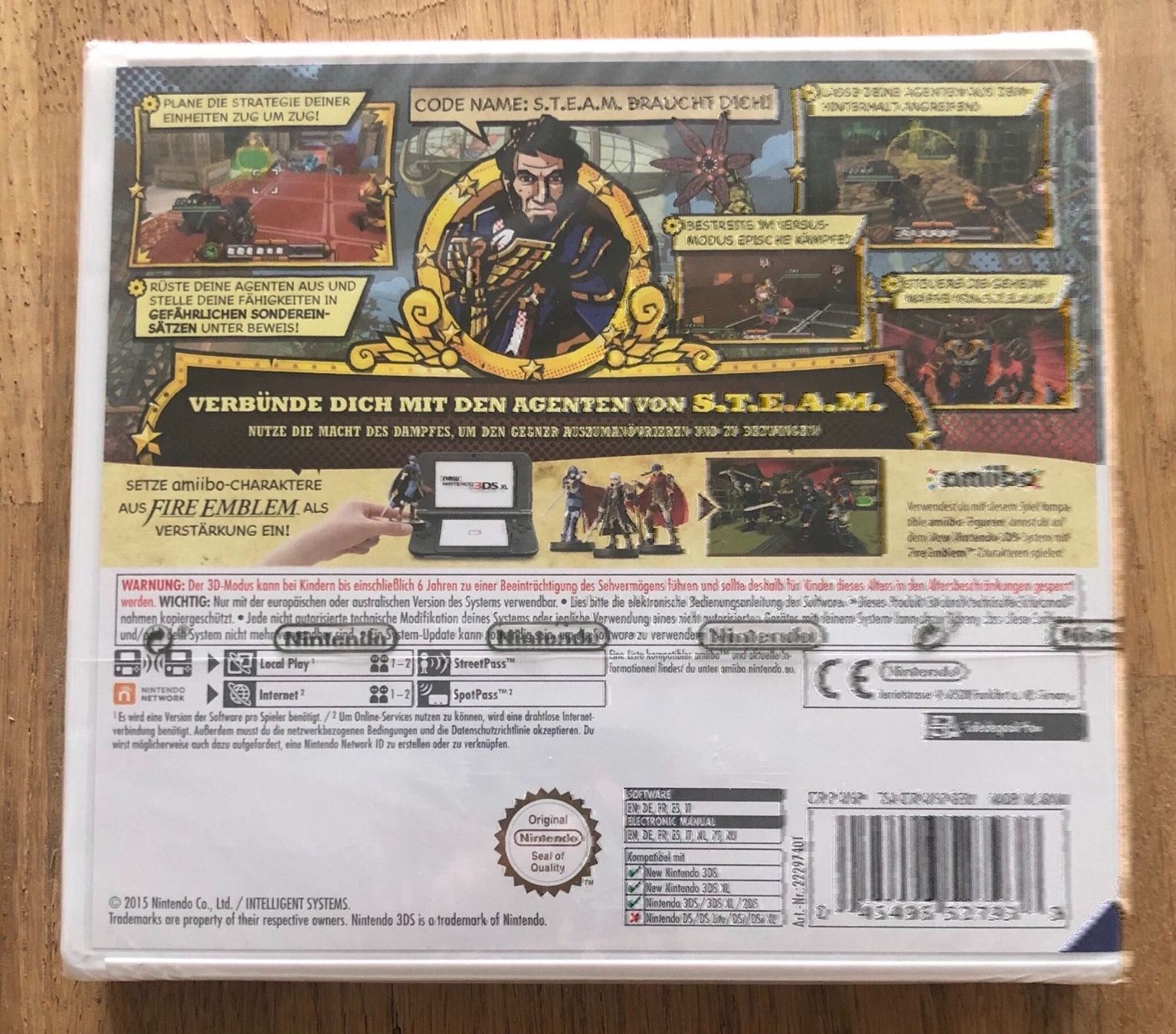 Nintendo Giochi: Code Name S.T.E.A.M. für 3DS NEU – Nuovo e nell'imballaggio originale da Kestenholz venduto da Mad18 1