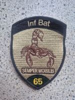 *** Badge Inf Bat 65 mit klett ***