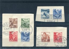 1948 Landschaften Nr. 285-90 ET-gest.