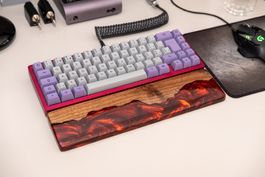 Epoxy Keyboard Wrist Rest Rot | Tastatur Handgelenkauflage