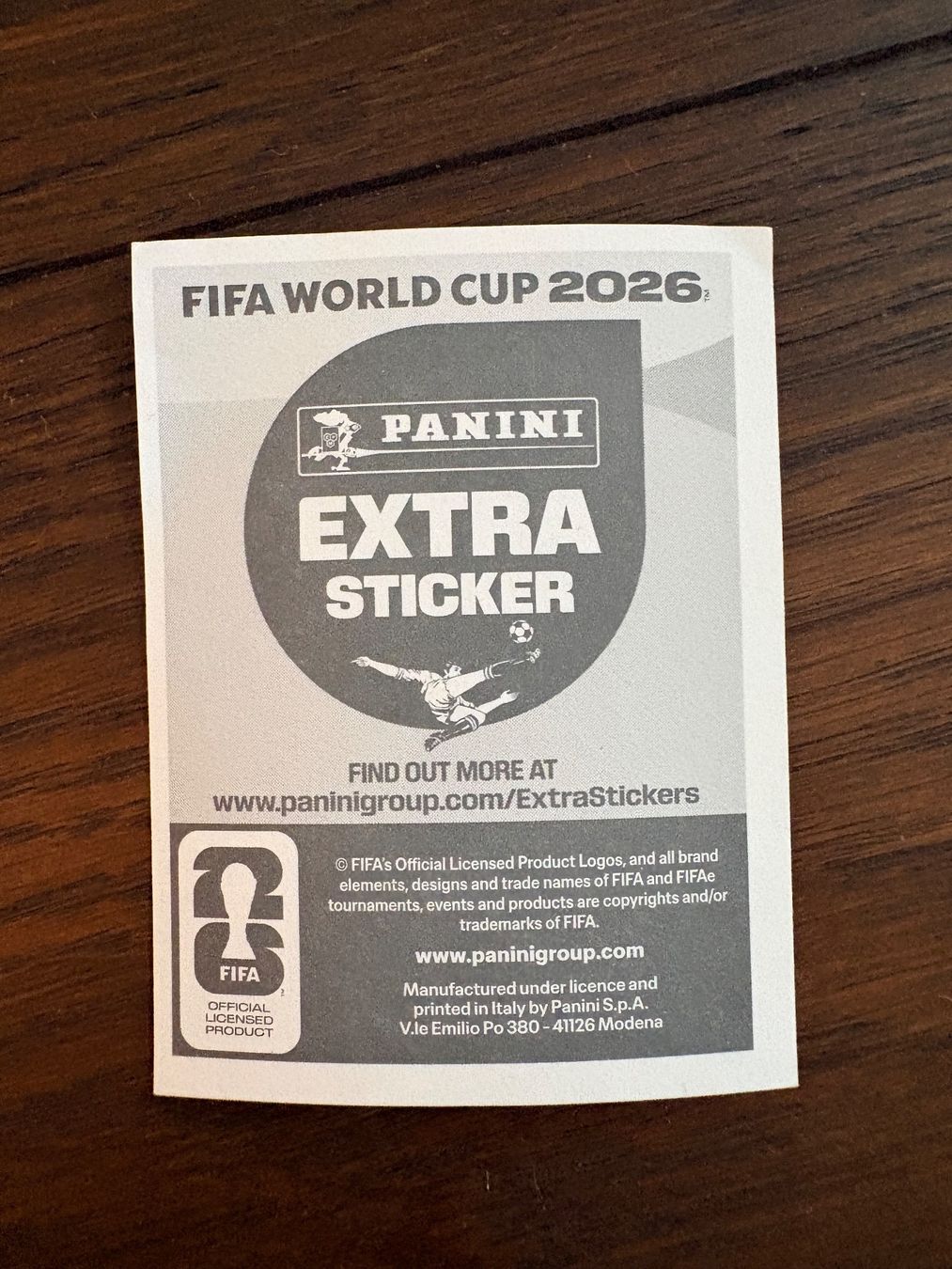 Panini Sammelbilder & Trading cards: Extra stickers bronze Modric neuf – Neu (gemäss Beschreibung) aus St-Sulpice VD von dxf_rny9 1