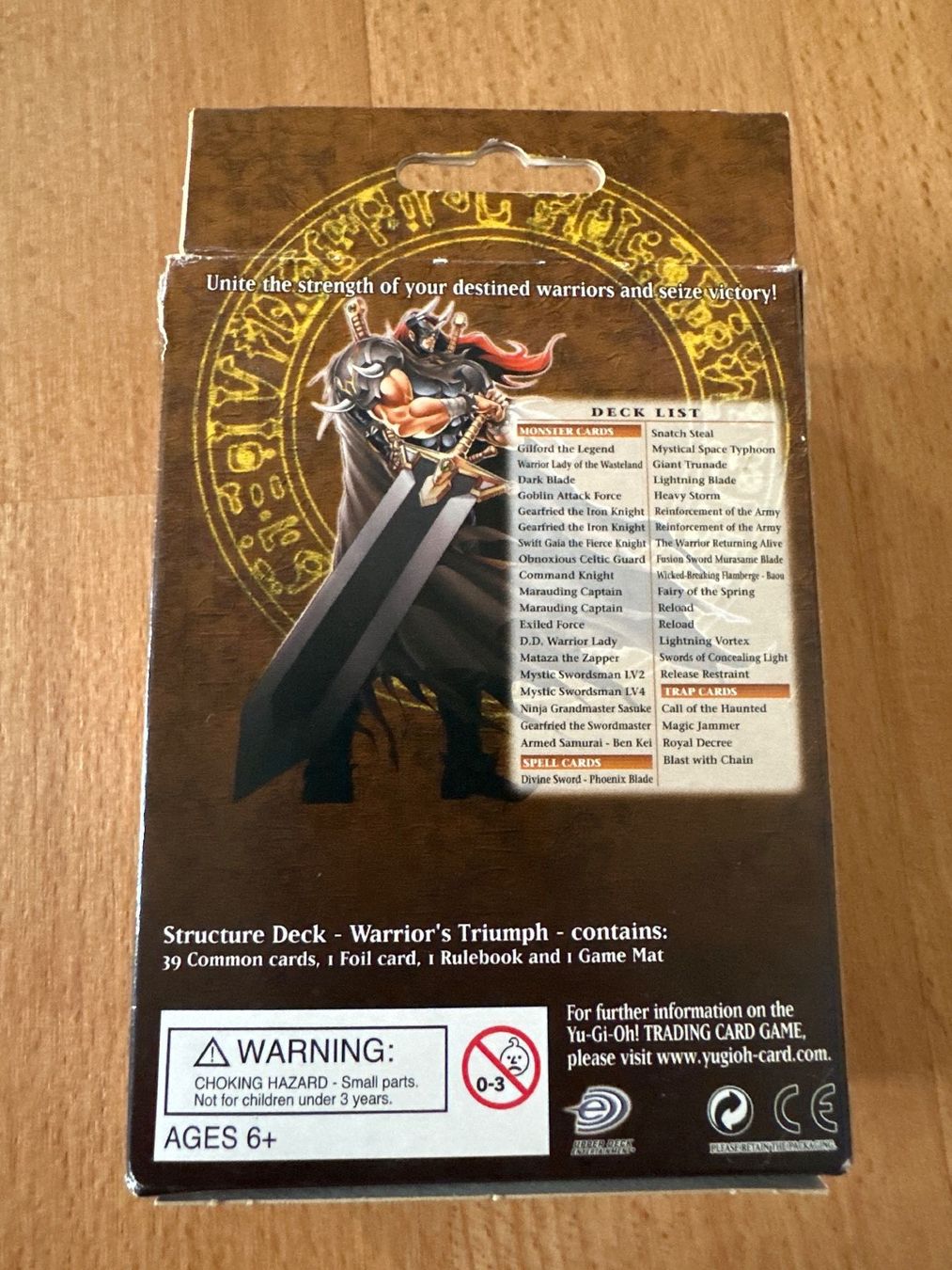 Spiele: Yu-Gi-Oh! Structure Deck: Warrior's Triumph - OVP! – Neu und originalverpackt aus Oberglatt ZH von vv_Fendi_vv 1