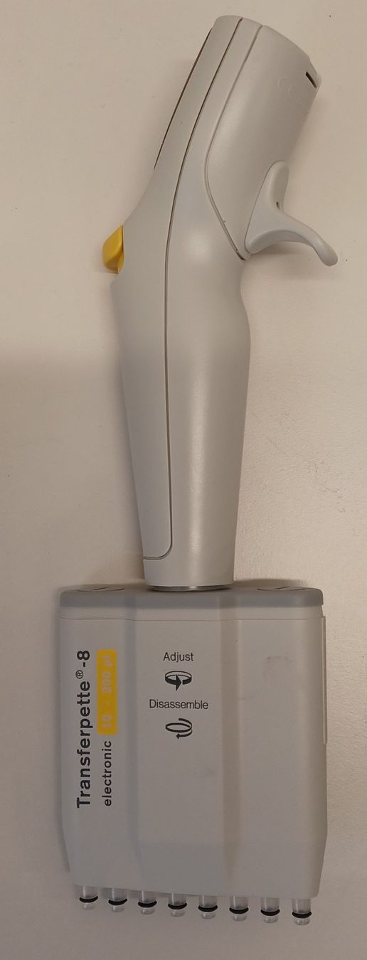 Accessori da laboratorio: Brand Transferpette 8 electronic 8-channel pipette – Usato da Niederdorf venduto da LeptonAG_Labor 2