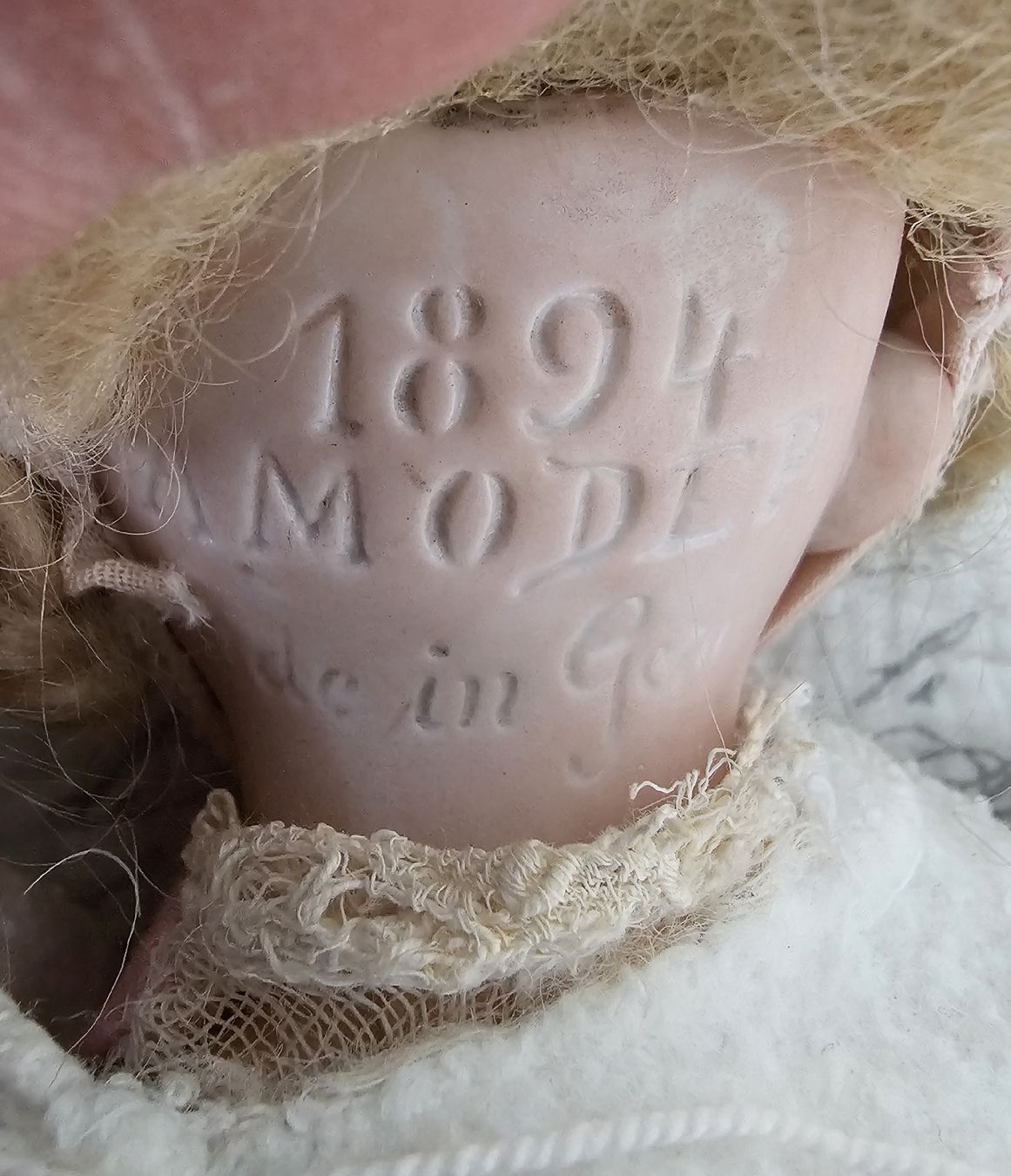 Bambole: ANTIK ARMAND MARSEILLE MODELL 1894 PUPPE – Usato da Laupen BE venduto da AUSSIEGIRL1109 4
