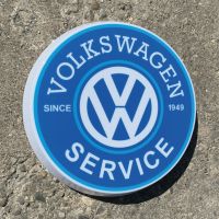 VOLKSWAGEN SERVICE LED Leuchtreklame Vintage Style