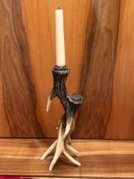 Spezieller Kerzenständer Geweih Jagd