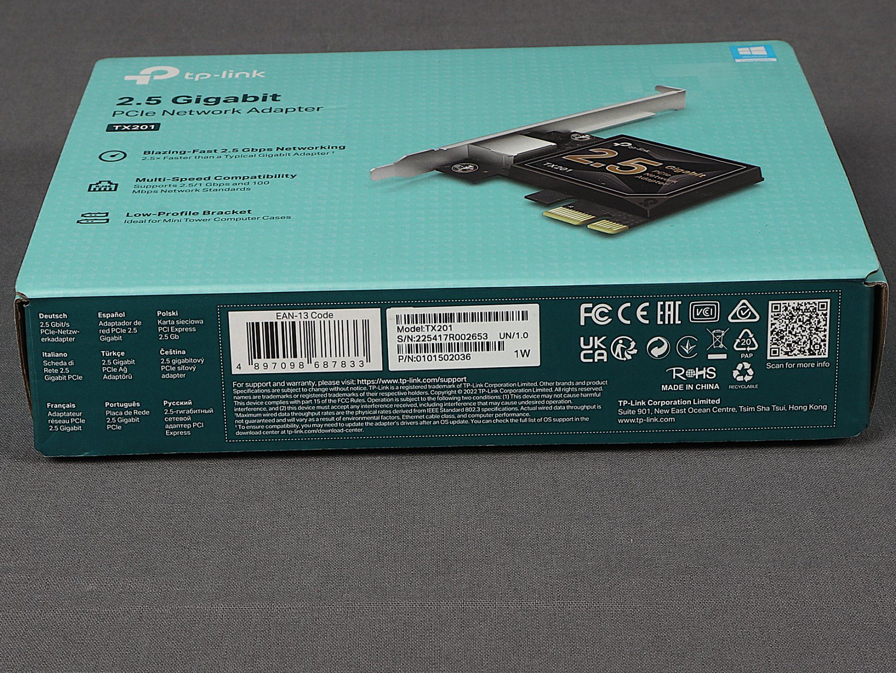 TP-Link Laufwerke & Adapter: TP-LINK  Network Adapter TX201 – Neu (gemäss Beschreibung) aus Steinen von Restwert_Steinen 7