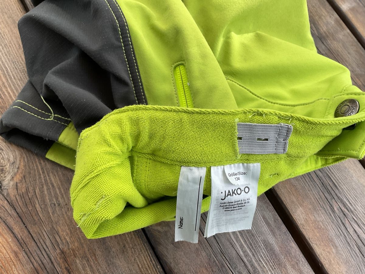 Jako-O Pantaloni: Jako-O Softshellhose Grösse 134 – Usato da Buchs AG venduto da Yuca01 5