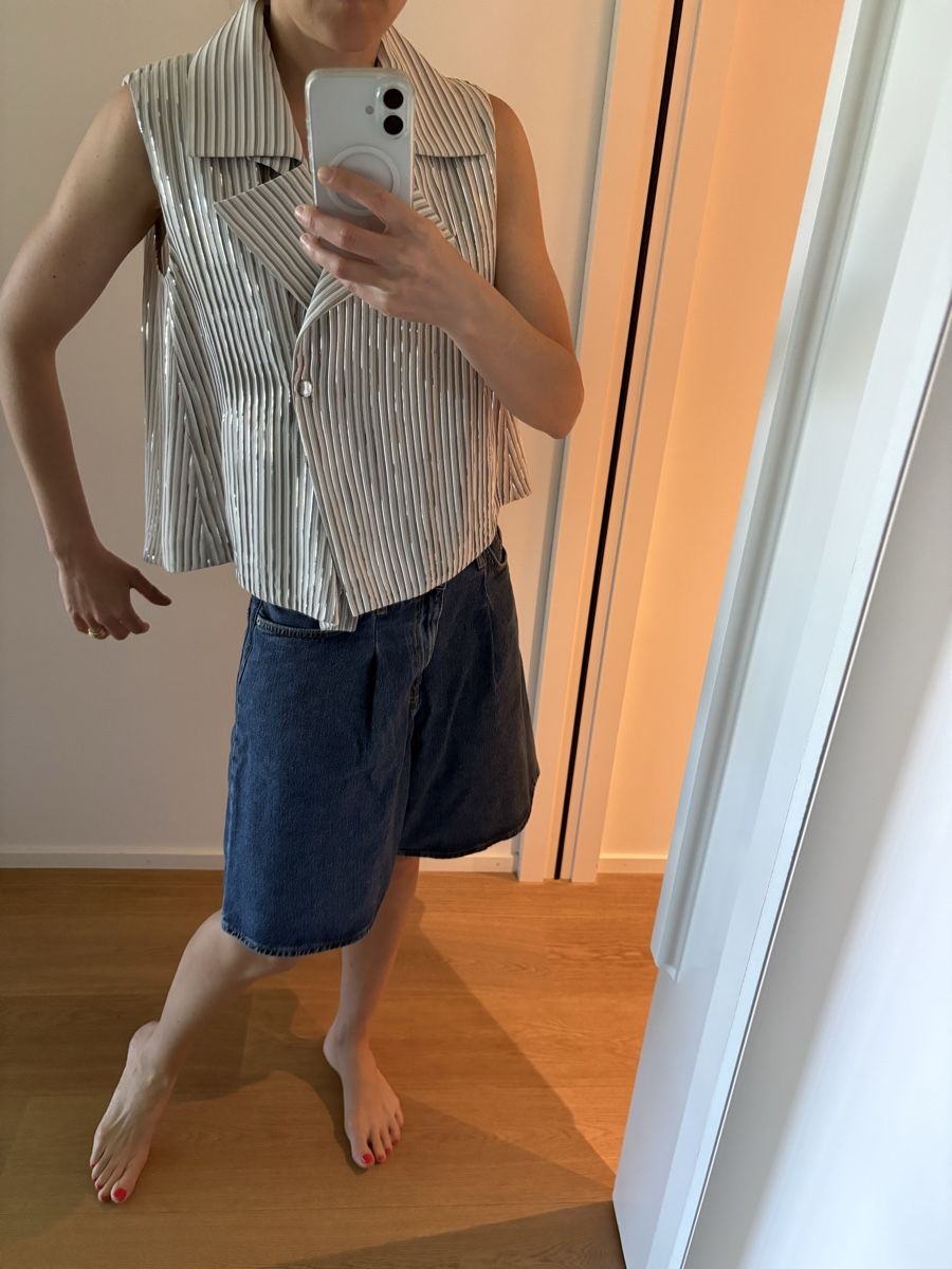 Akris Gilet & Giacche senza maniche: Akris silk gilet top  – Nuovo (secondo la descrizione) da St. Gallen venduto da ott_f827 3