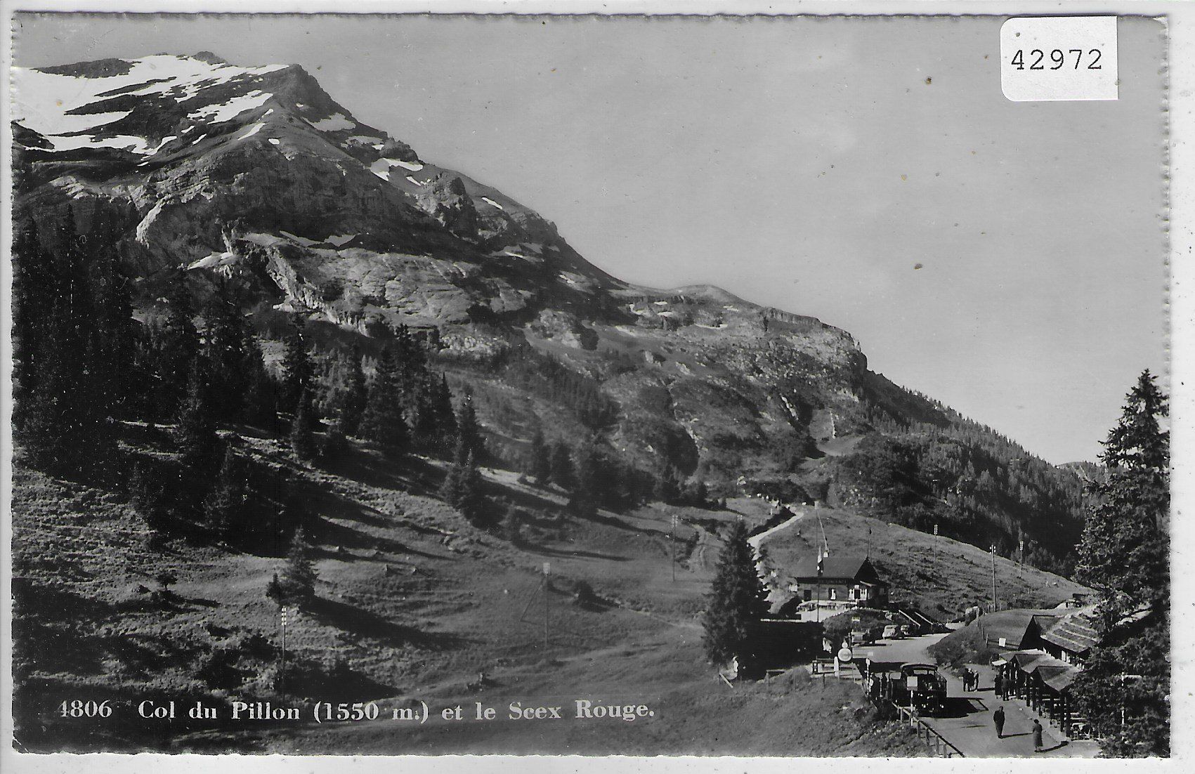 Cartoline postali: Col de Pillon - Classic Cars, Postauto – Usato da Ettingen venduto da Kartenplanet