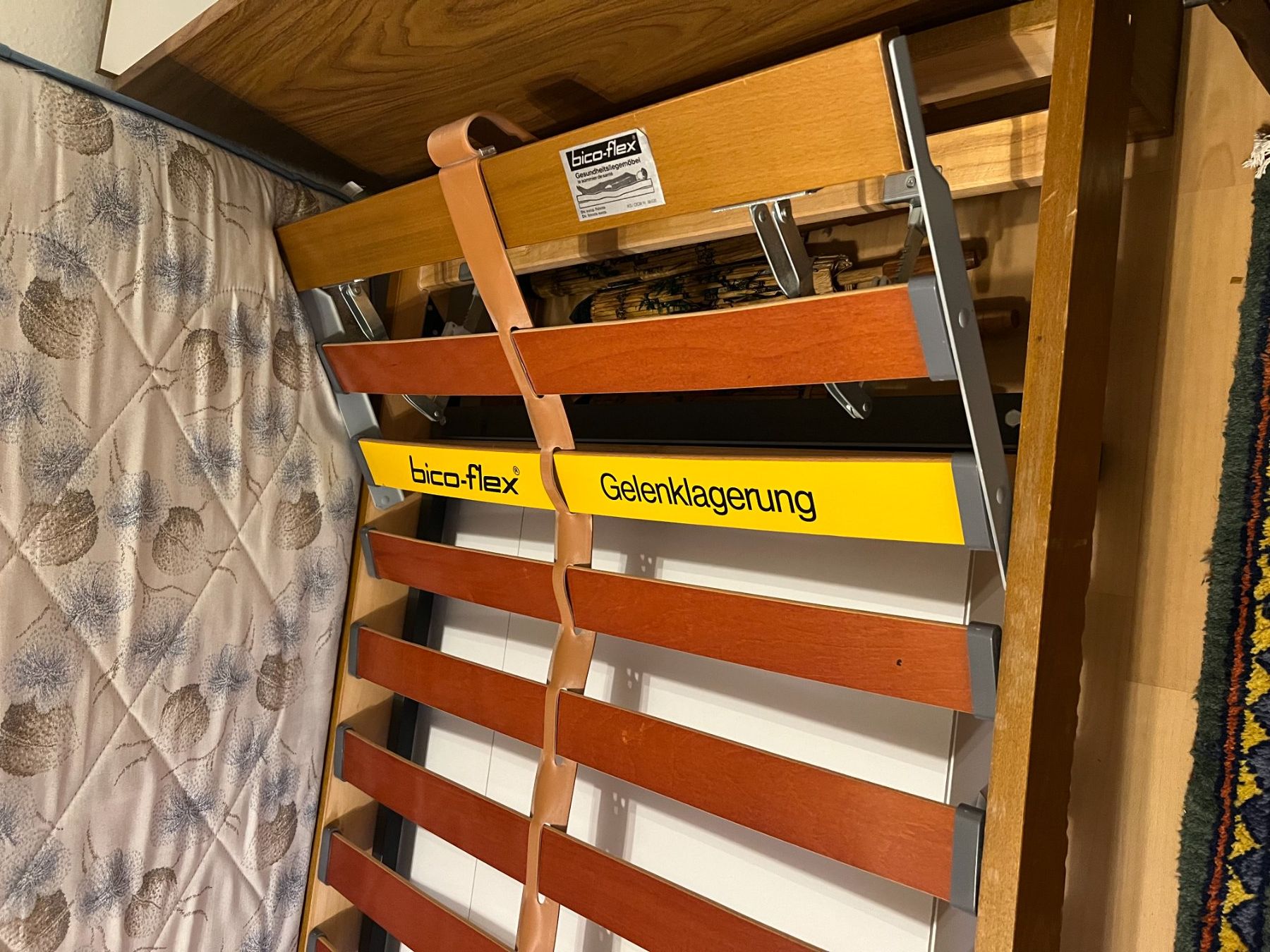 Letti: Einzelbett mit Matratze Breit=95cm/Lang=190cm – Usato da Wettingen venduto da pozza01 6