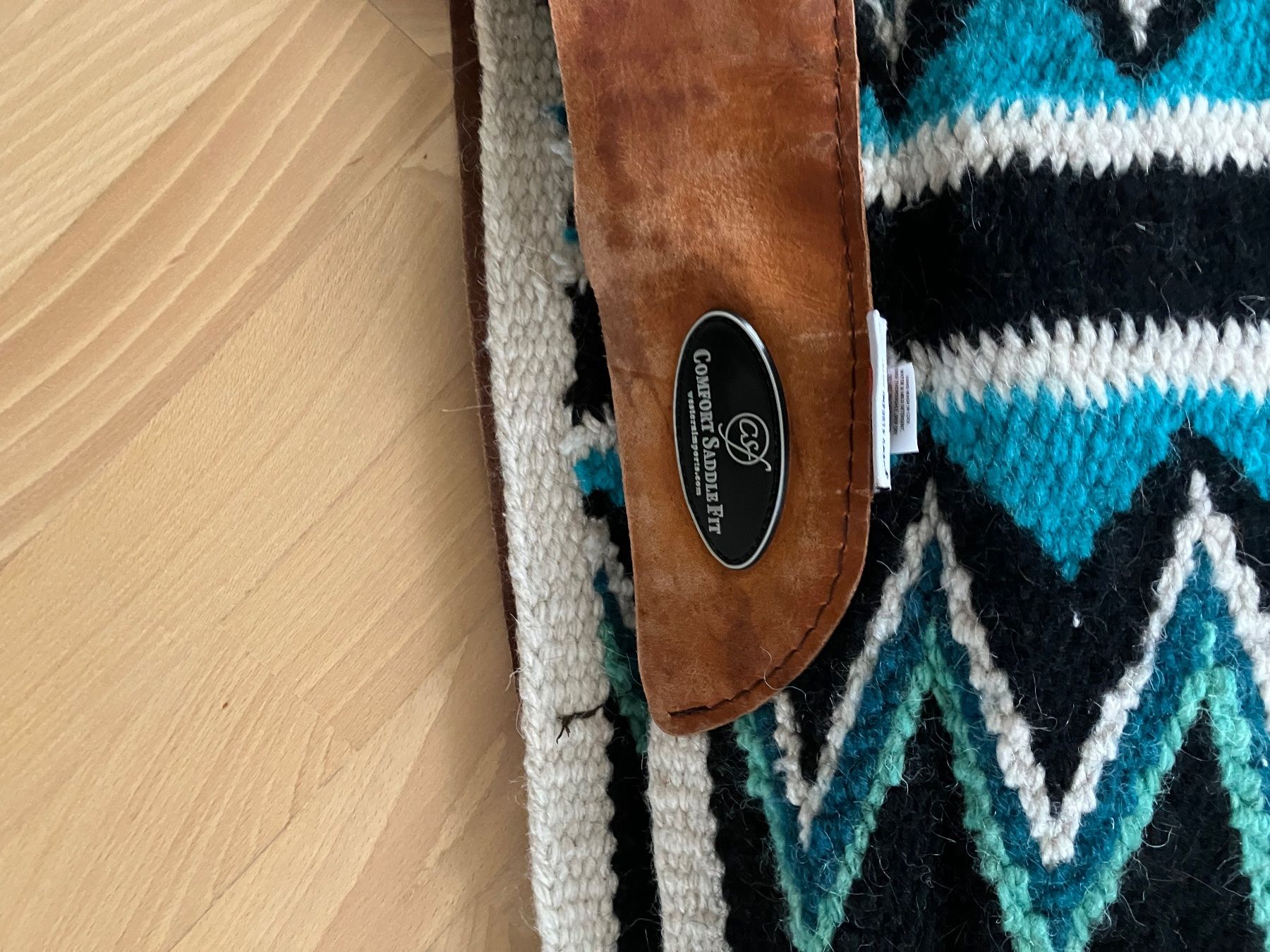 Coperte & Accessori: Westernpad bunt mit Lammfell gebraucht – Usato da Wil SG venduto da lienchen 3