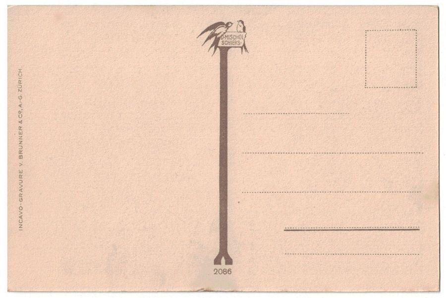 Cartoline postali: Feldpfad (Mischol), um 1920 – Usato da Frauenfeld venduto da POML 1