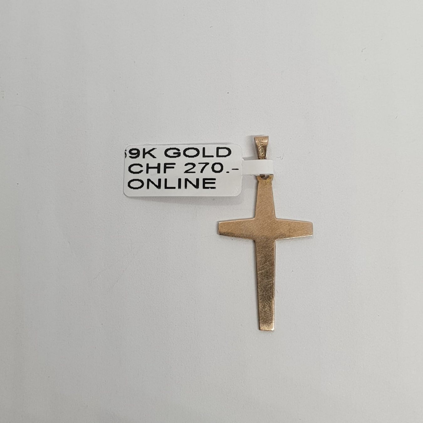 Anhänger: Echt 9K Gold - Kreuz Anhänger – Gebraucht aus Luzern von Goldhaus-Luzern 1