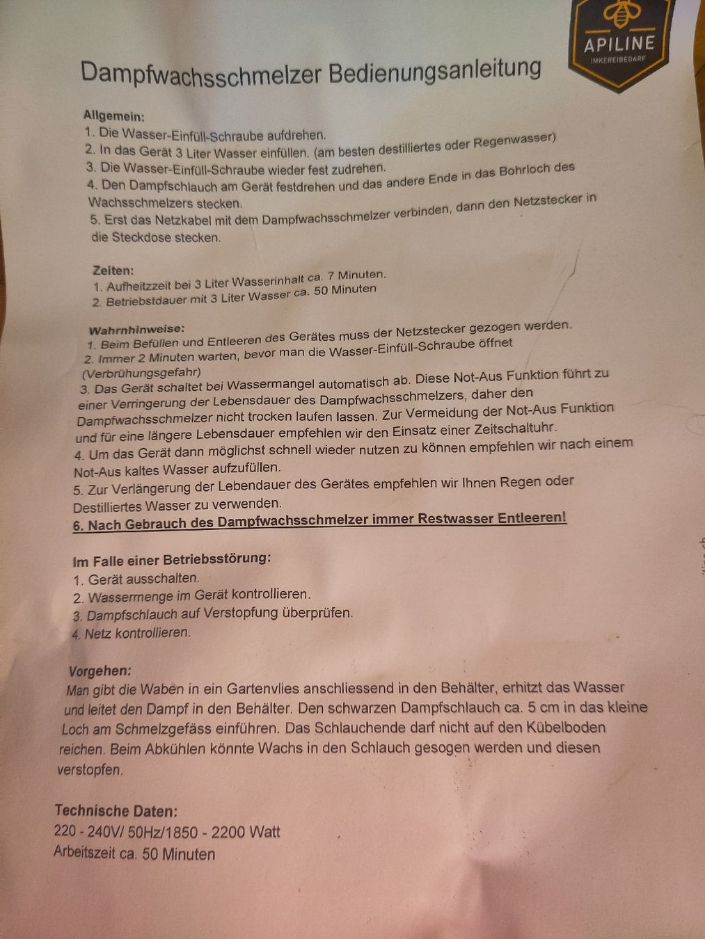 Générateurs de courant: Dampfgenerator mit Schmelzbehälter – D'occasion à Staufen par nin_pf9j 2
