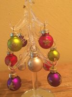 Christbaum Deko Glas