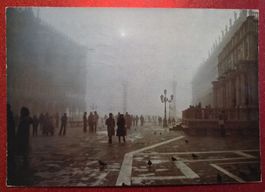 Venedig S. Marco im Nebel 1981