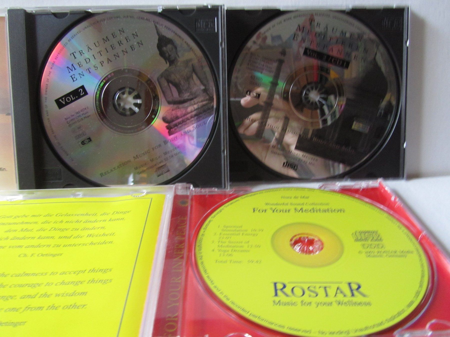 CDs: Micki Meuser, Nora de Mar, 3 CD, relaxation + Meditation – Gebraucht aus Weiningen ZH von dietsch57 4