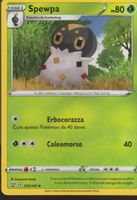 TCG POKEMON Stili Di Lotta BST 012/163 SPEWPA  Italian