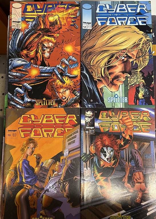 Comics: Cyber Force Image Comics 13 Stück – Gebraucht aus Schleinikon von kar_8ww7 2