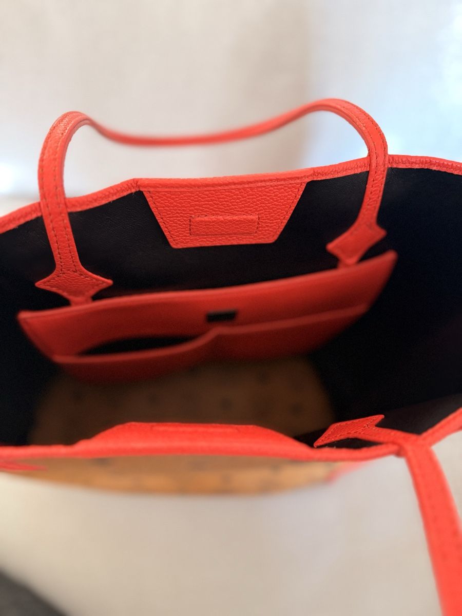 Mcm Borse: MCM Shopper Tote Bag Braun/Orange – Usato da Rorschacherberg venduto da galylea 7