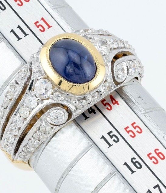 Anelli: Königlicher Ring Gold-Saphir – Usato da Elgg venduto da marsupilamaya 4
