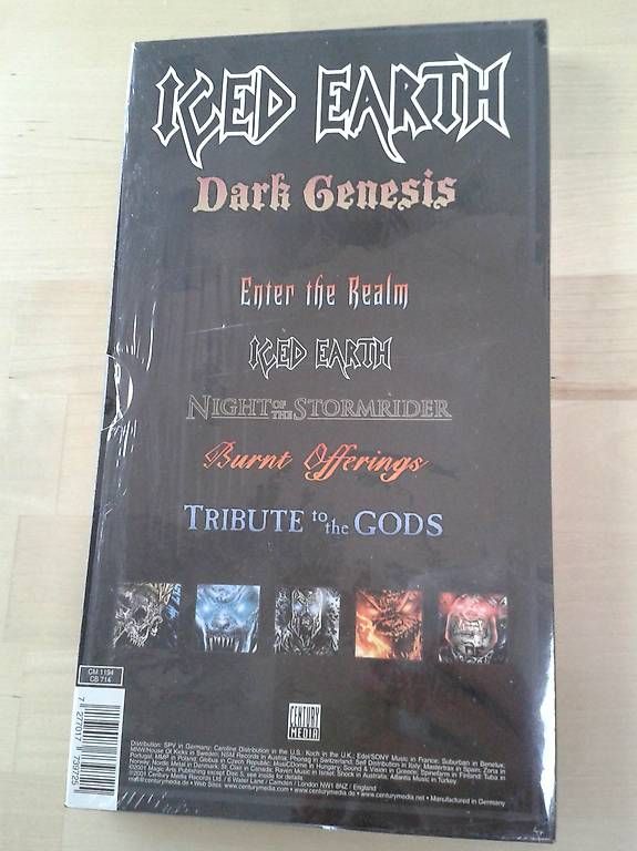 CDs: Iced Earth: Dark Genesis (limitierte 5-CD-Longbox) – Gebraucht aus Olten von J.Gr 4